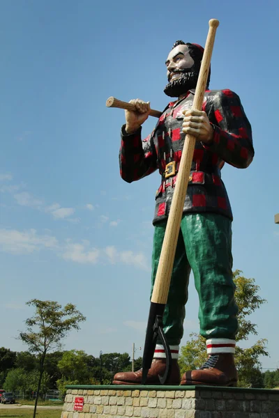 Estátua de Paul Bunyan — Fotografia de Stock