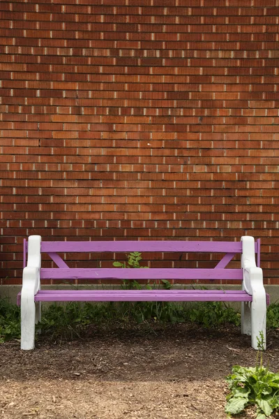 Banc violet — Photo