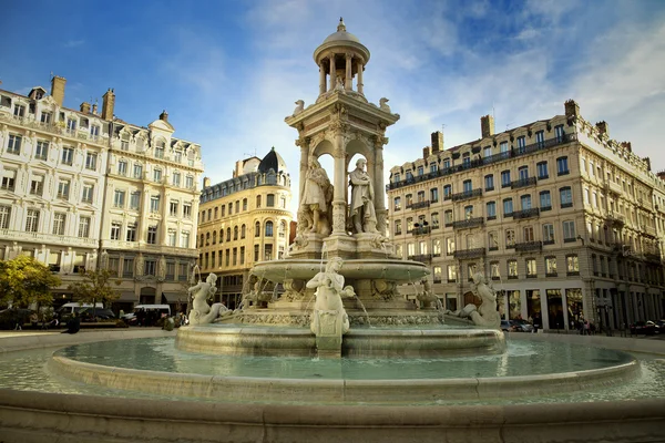 Fountain at Jacobin's place — Stock Photo, Image