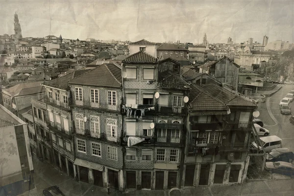 Дома в Порту, Португалия — стоковое фото