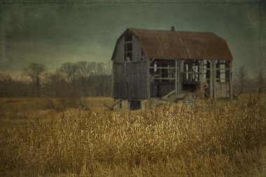 Kanada terk edilmiş ahır