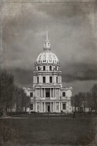 Les invalides edifícios em Paris — Fotografia de Stock