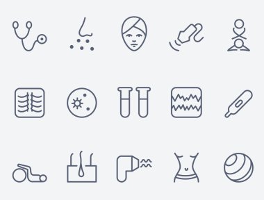 Tıp Icon set.