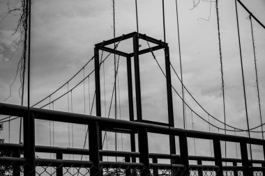 soyut mimari binası, siyah beyaz arkaplan.