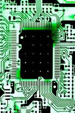 Özet olarak, anakart elektronik arkaplanı kapat. (mantık kartı, Cpu ana kartı, devre, sistem kartı, mobo)