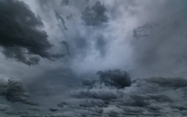 Nubi Buie Tempesta Con Sfondo Nuvole Scure Prima Temporale — Foto Stock