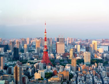 Tokyo 'nun en güzel manzaralı kulesi, Japonya..