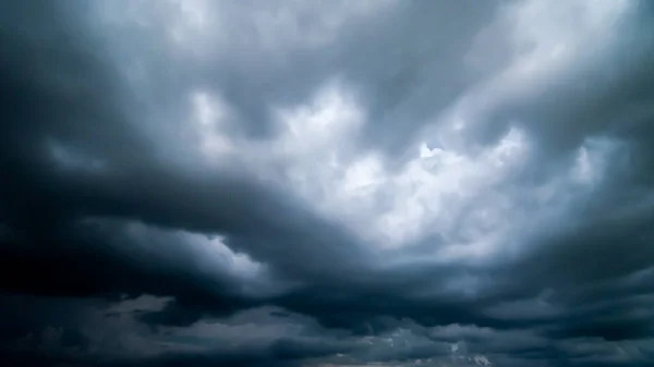 Nubi Buie Tempesta Con Sfondo Nuvole Scure Prima Temporale — Foto Stock