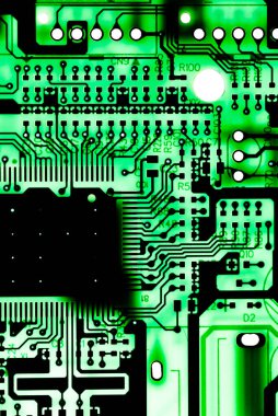 Özet olarak, ana elektronik bilgisayar arkaplanını kapat. (Büyük veri)