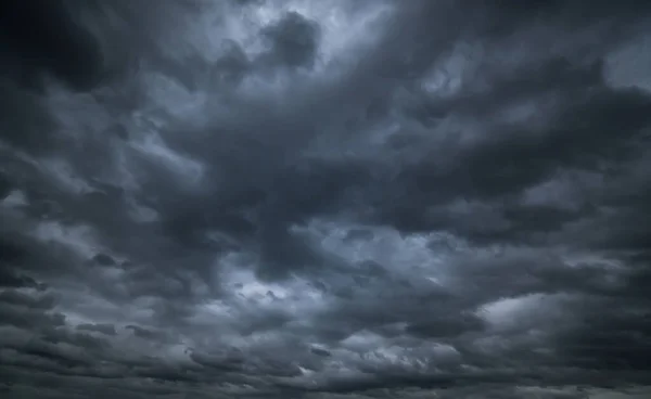 Nubi Buie Tempesta Con Sfondo Nuvole Scure Prima Temporale — Foto Stock