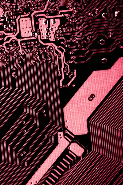 Résumé Gros Plan Mainboard Electronic Background Carte Logique Carte Mère — Photo