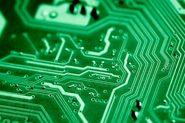 Özet olarak, anakart elektronik arkaplanı kapat. (mantık kartı, Cpu ana kartı, devre, sistem kartı, mobo)