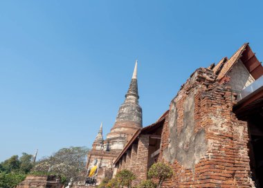 Ayudhya Tarih Parkının en güzel Bakış Açısı, Tayland.