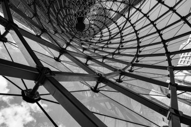 Soyut mimarlık binası, dış yapı binası, soyut mimari arka plan