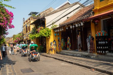Da nang, VIETNAM - Nisan 09,: Old Town Hoi An, şehrin tarihi bölgesi, Güneydoğu Asya ticaret limanı tarihinin son derece iyi korunmuş bir örneği olarak tanınıyor,