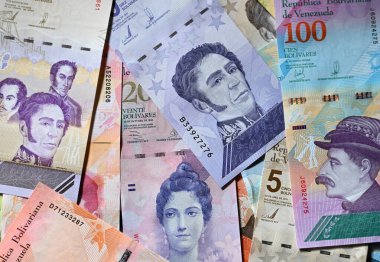 Venezuela Cumhuriyeti 'nden gelen mevcut banknotlar