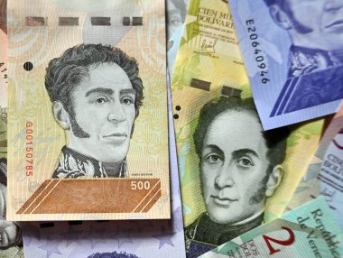 Venezuela Cumhuriyeti 'nden gelen mevcut banknotlar