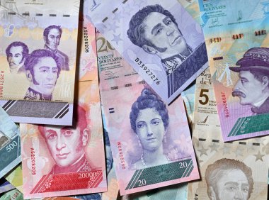 Venezuela Cumhuriyeti 'nden gelen mevcut banknotlar