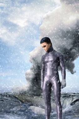 Alien ve düşen ufo