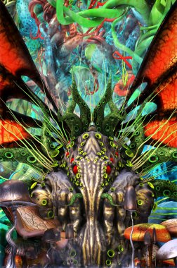 Cthulhu fantezi canavar Bahçe