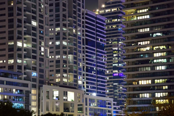 Tel Aviv night. — Stock Photo, Image