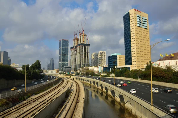 Moderno Tel Aviv . — Fotografia de Stock