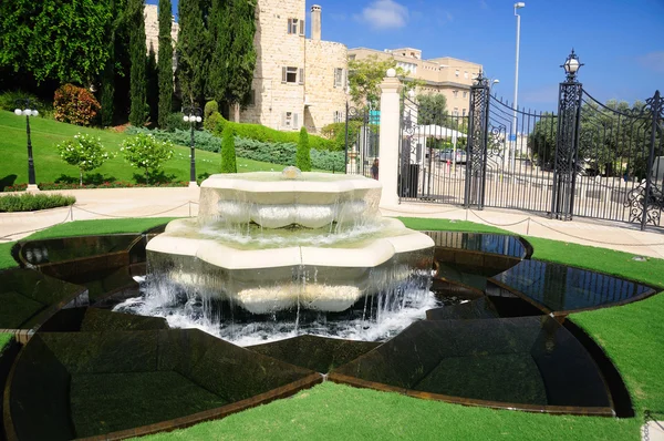 Bahai tuinen. Haifa. — Stockfoto