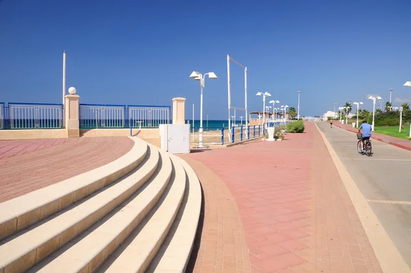 Coastal line of Nahariya. — Stock Photo, Image