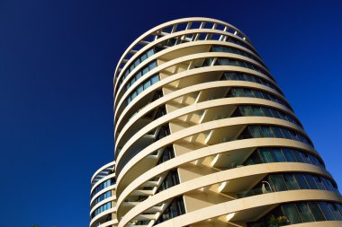 Kuzey Tel Aviv binaların bırakmak için yeni inşaat projesi. İsrail. 