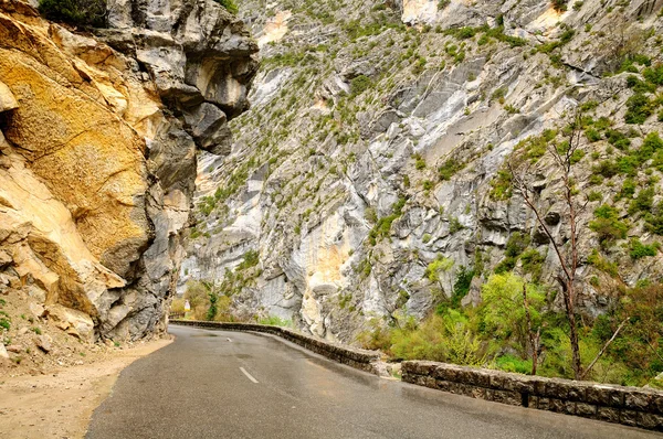 Verdon kanyon yolu. — Stok fotoğraf