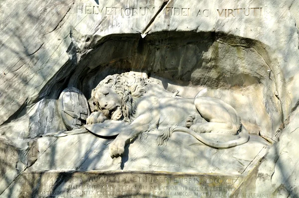 Lion de Lucerne . — Photo