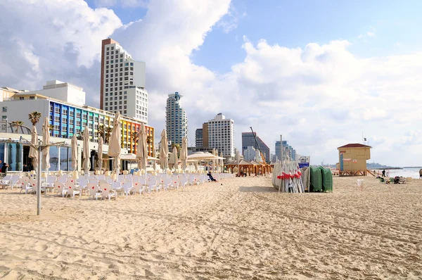 Tel Aviv Beach. — Stock fotografie