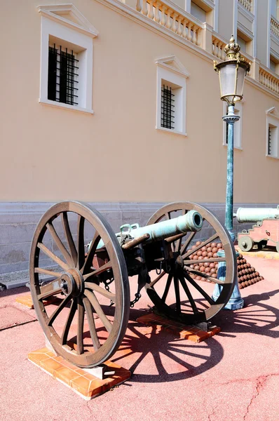 Monaco-Prinzen-Artillerie. — Stockfoto
