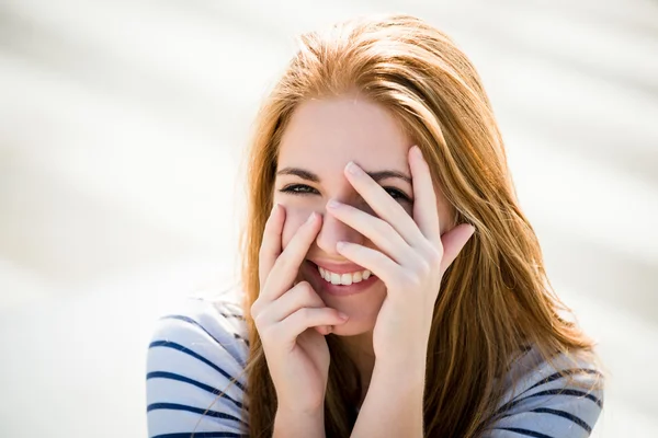 Retrato adolescente — Foto de Stock