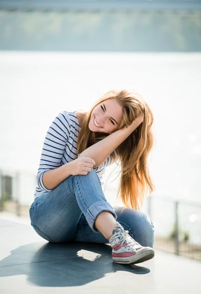 Retrato de adolescente — Fotografia de Stock