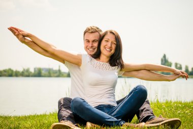 Ücretsiz - duygu genç mutlu çift