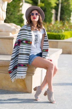 Yaz şık boho kız