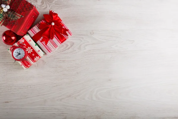 Cenário de decoração de Natal — Fotografia de Stock