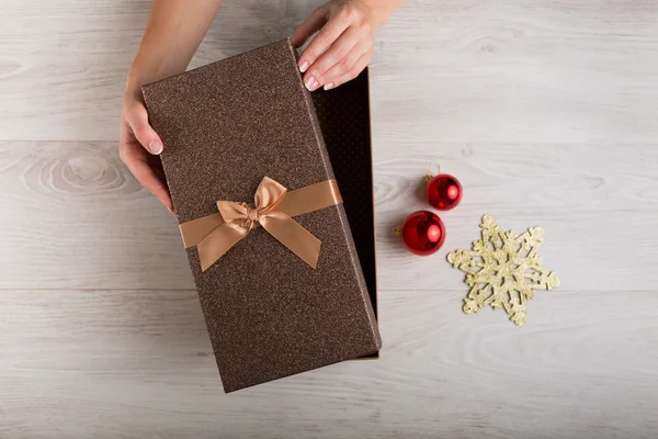 Decoración de Navidad fondo — Foto de Stock