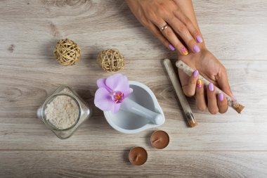 el spa. Manikür kavramı