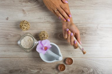 el spa. Manikür kavramı