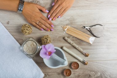 el spa. Manikür kavramı