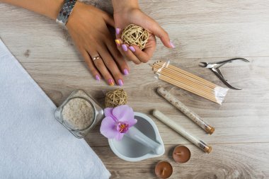 el spa. Manikür kavramı