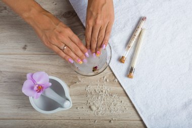 el spa. Manikür kavramı