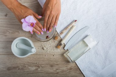 el spa. Manikür kavramı