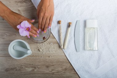 el spa. Manikür kavramı