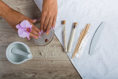 el spa. Manikür kavramı