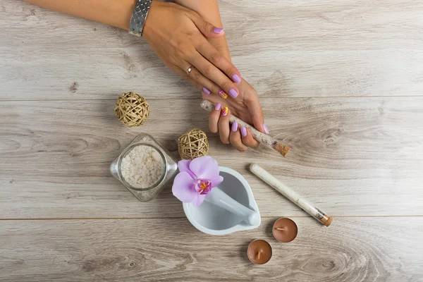 el spa. Manikür kavramı