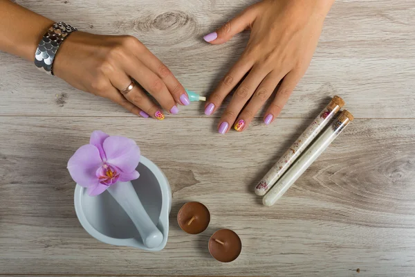 el spa. Manikür kavramı