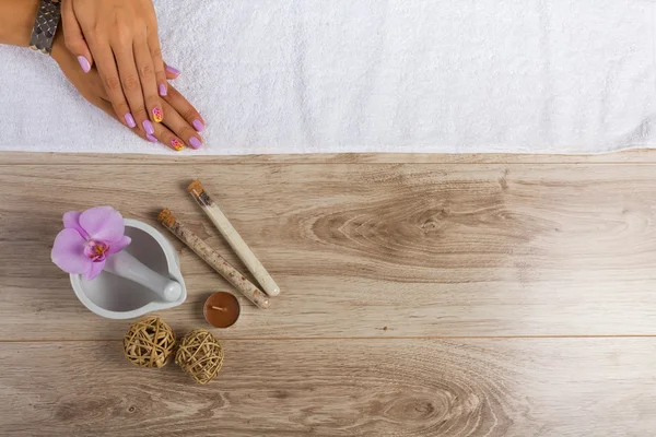 el spa. Manikür kavramı